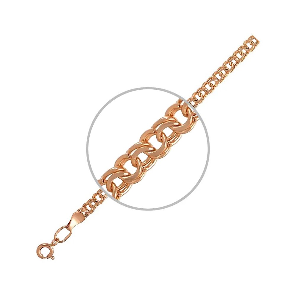 Золотая полновесная цепочка Европейский бисмарк